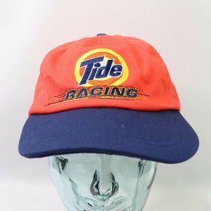 Vintage Tide Racing Nascar Spell Out Strapback Hat
